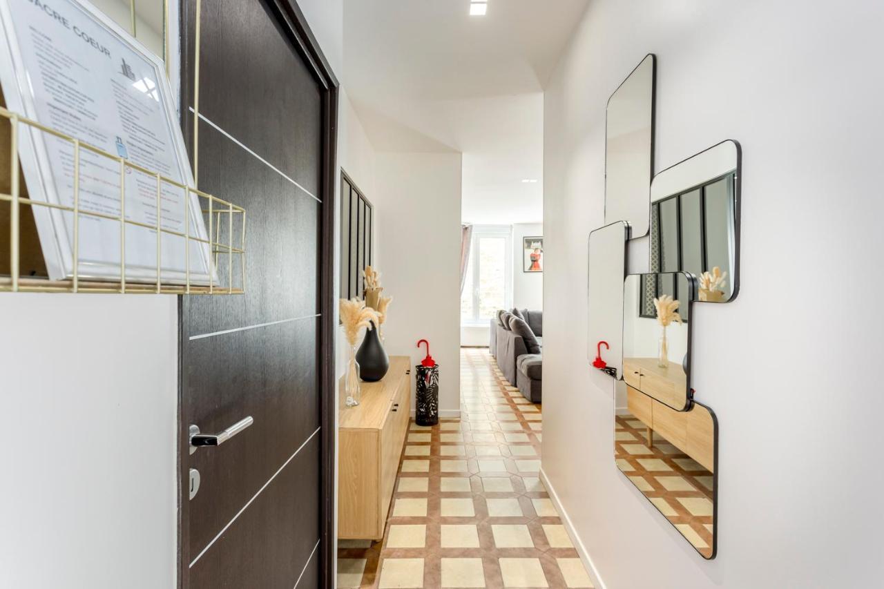 180 Suite Eden, Luxury Apt At Sacre Coeur 파리 외부 사진